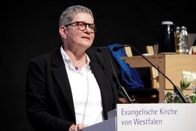 Hielt den Vortrag "Diversität als Herausforderung für die Kirche": Professorin Isolde Karle von der Ruhr-Universität Bochum. Foto: EKvW