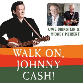 Uwe Birnstein und Mickey Meinert präsentieren das dramatische Leben und die unvergessenen Songs von Johnny Cash.  (Foto: privat)